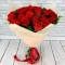 Букет из 31 красной розы Эльторо